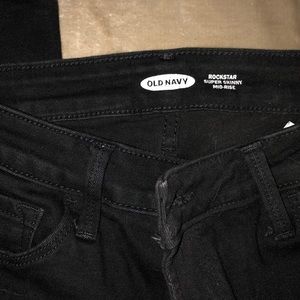 Old Navy Rockstar Super Skinny Mid Rise